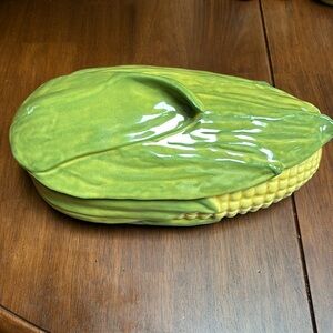 Vintage Shawnee Pottery USA 74 Corn King Casserole